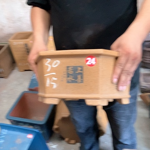 紫砂花盆手工制作