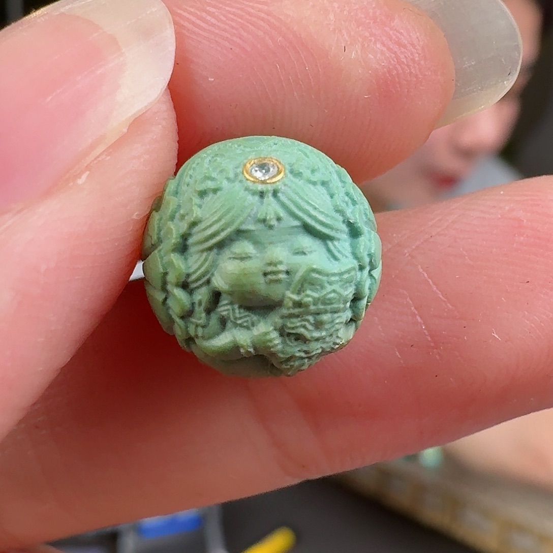 绿松石珠宝奇石未镶嵌