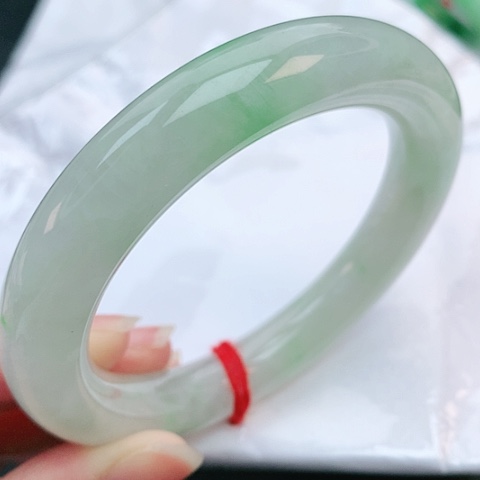 未镶嵌手镯翡翠57圆条880771