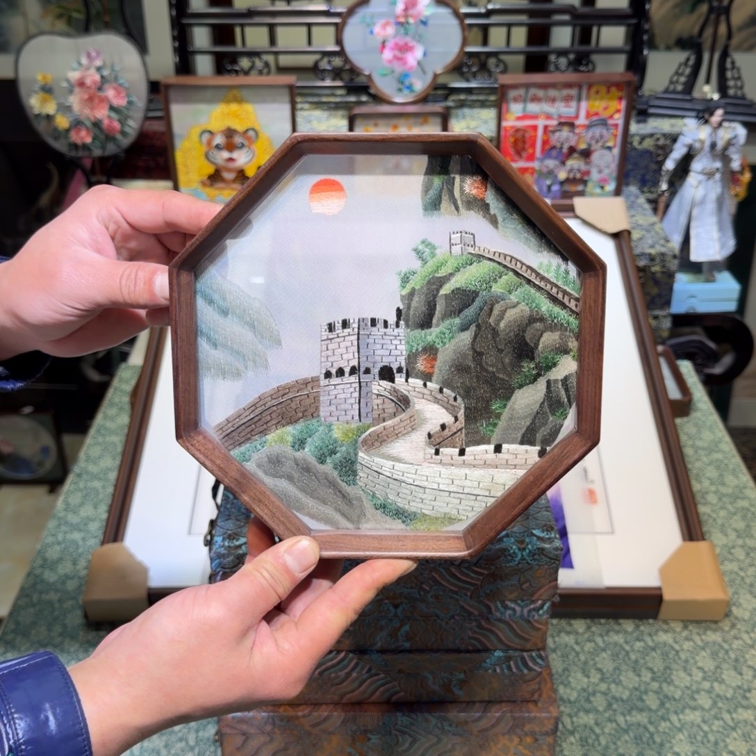 刺绣手工苏绣工艺双面