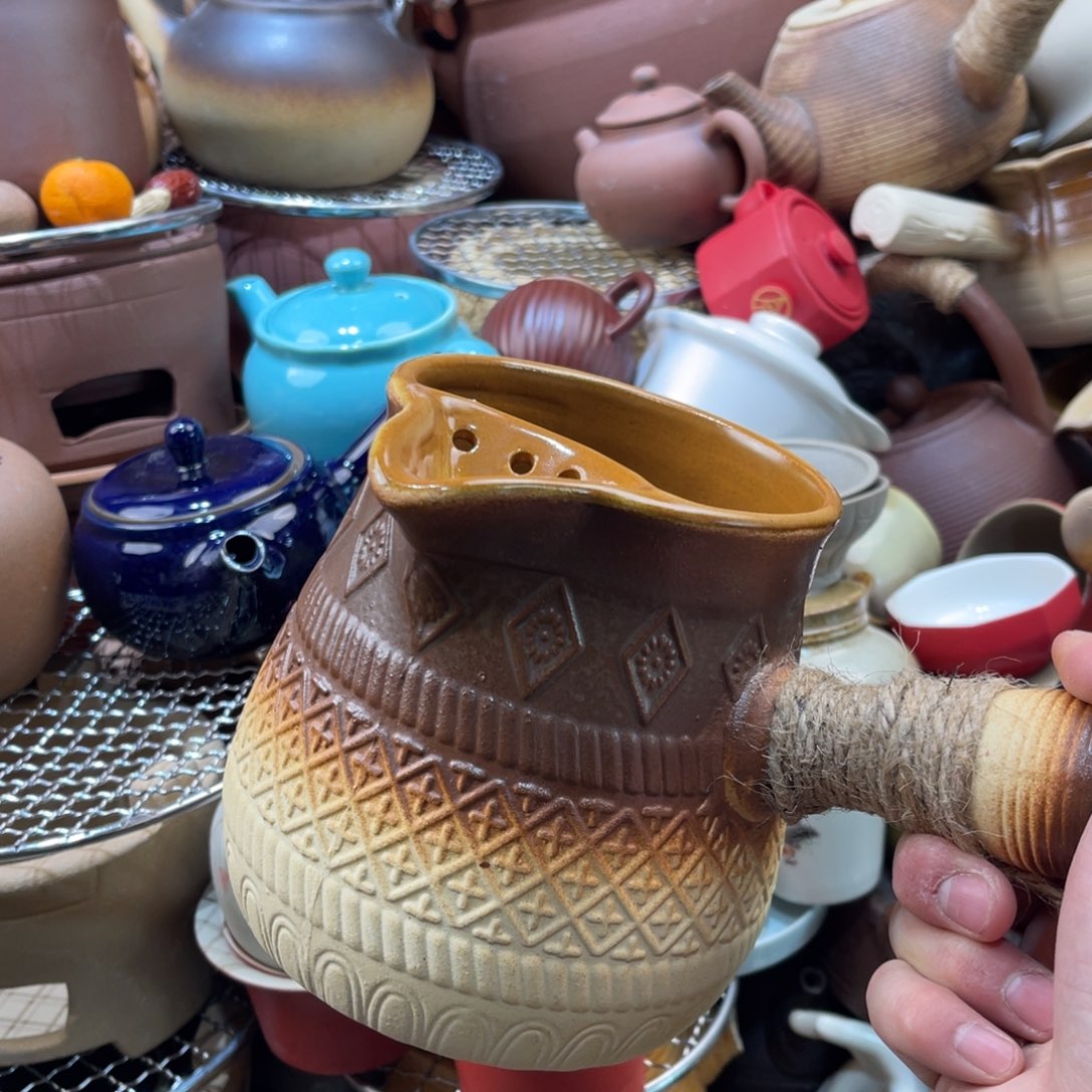 陶摆件好喜欢你这个造型