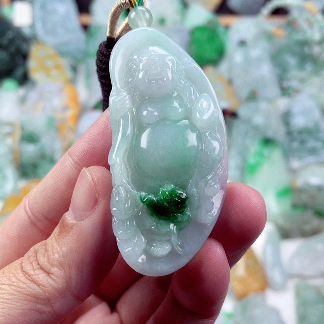 妙***车翡翠未镶嵌吊坠(不含链)