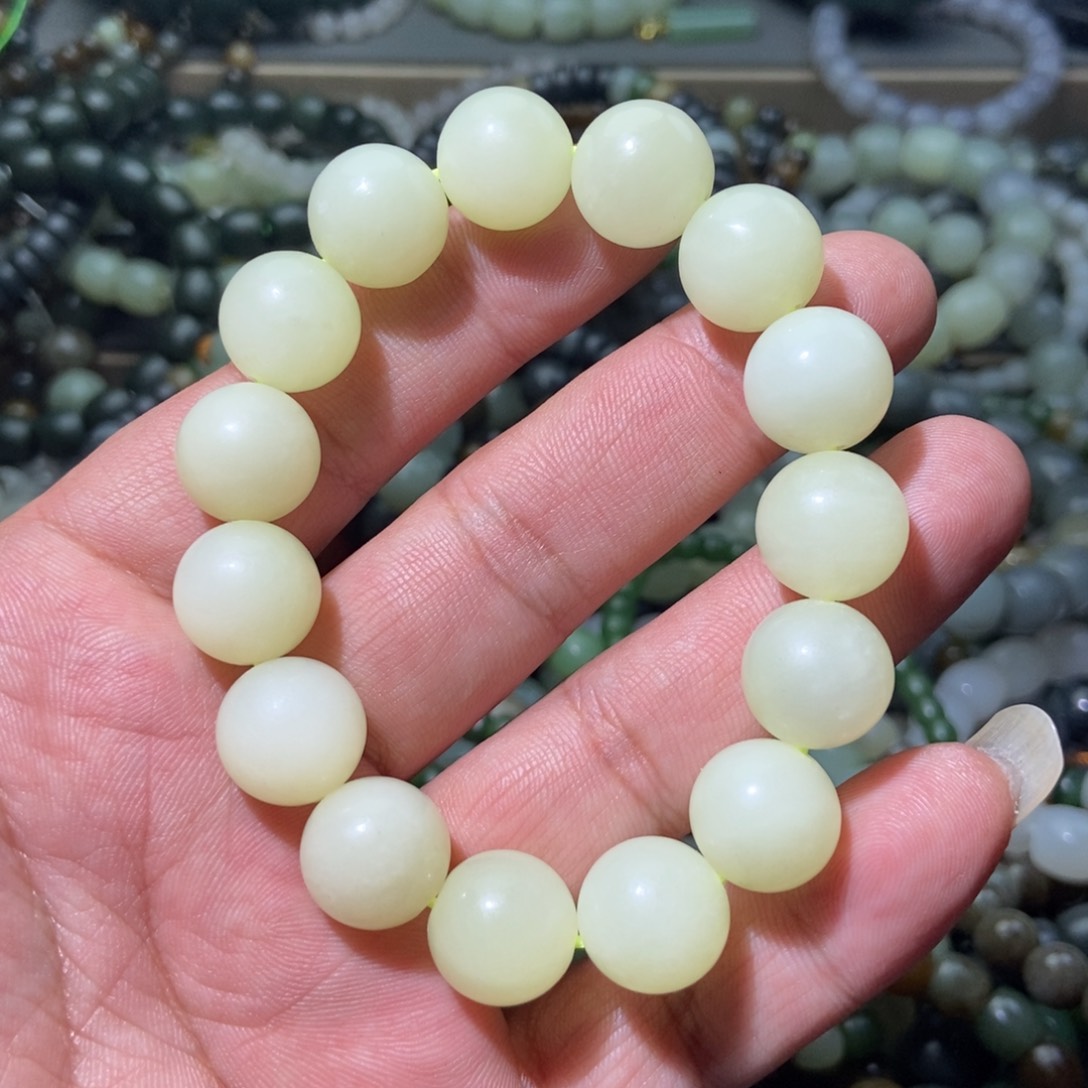 和田玉手链未镶嵌