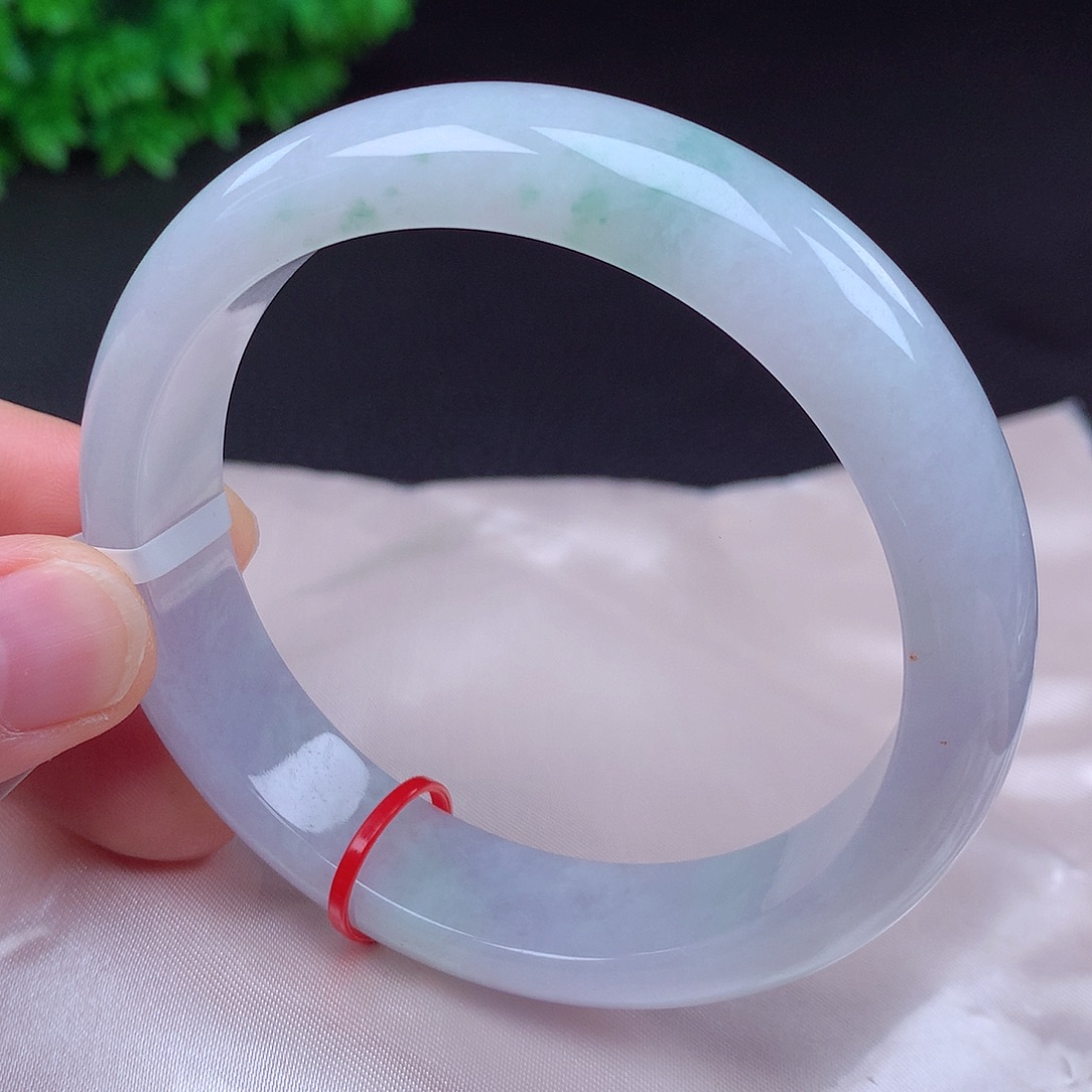 翡翠未镶嵌手镯60圈431808