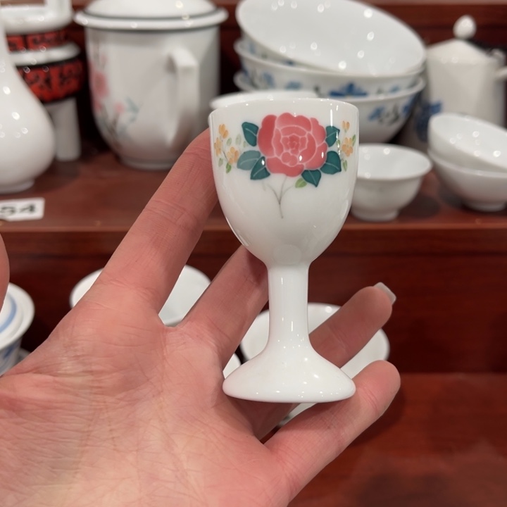 醴陵釉下高温瓷手绘30毫升