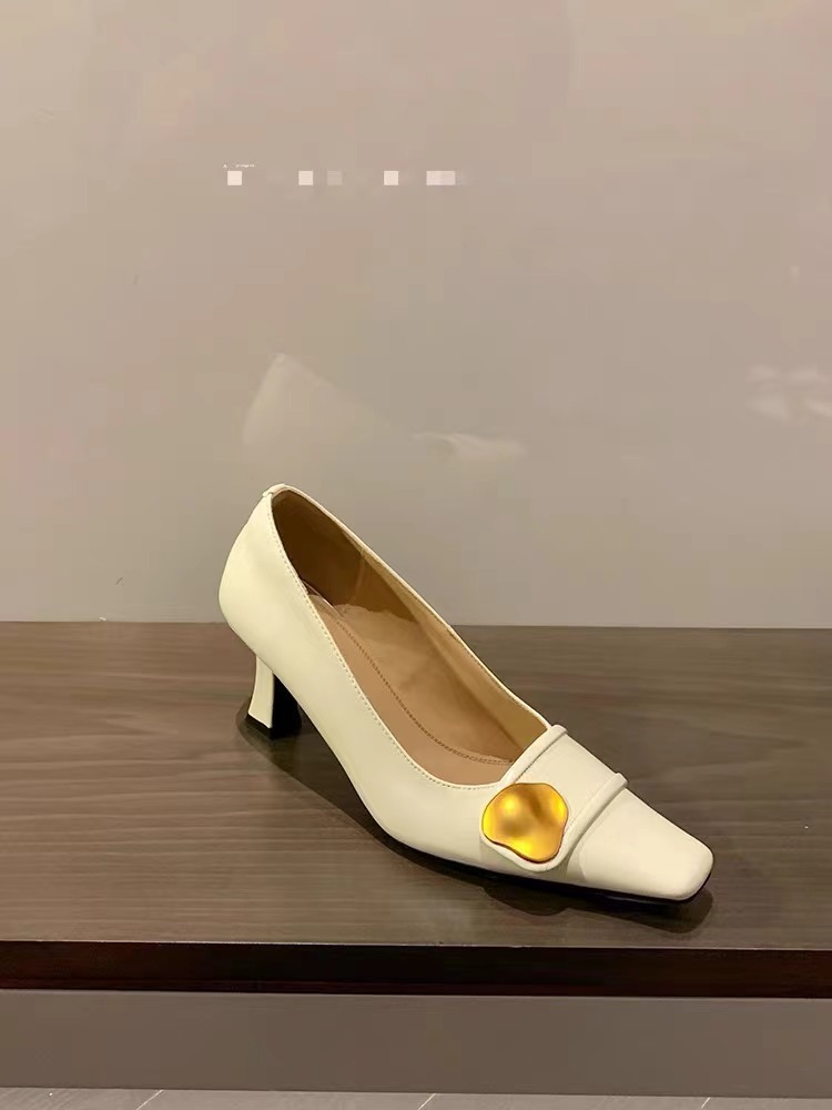 733优雅气质款牛皮高跟鞋
