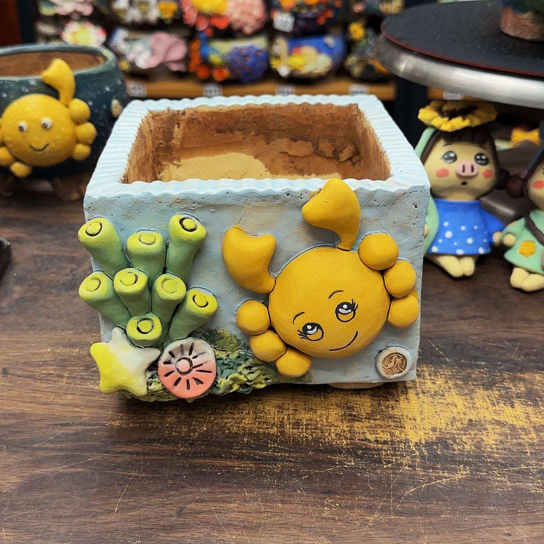 【闪购商品】快**敌粗陶手捏