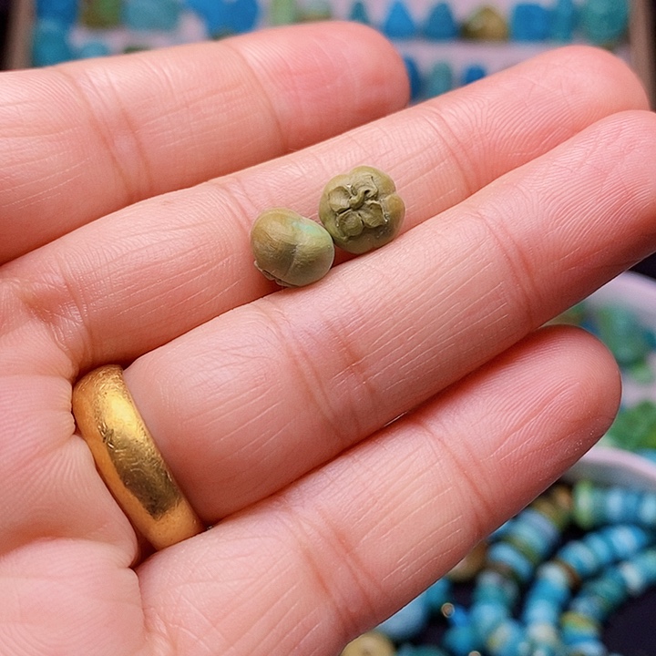 绿松石未镶嵌颈饰