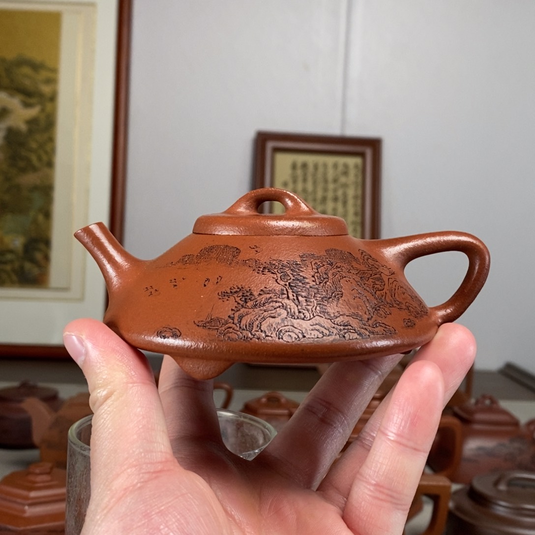 茶壶紫砂原矿泥料传统工艺制作