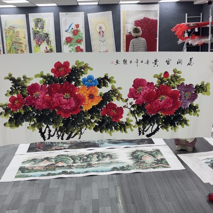 字画等多种形式的艺术作品