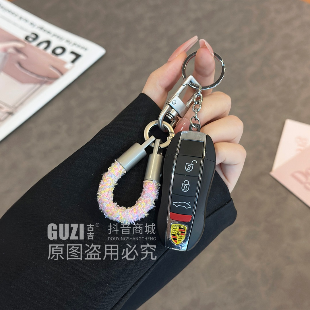 超好看手机挂绳链条精致迷你指环钥匙扣挂件通用防丢个性创意吊绳