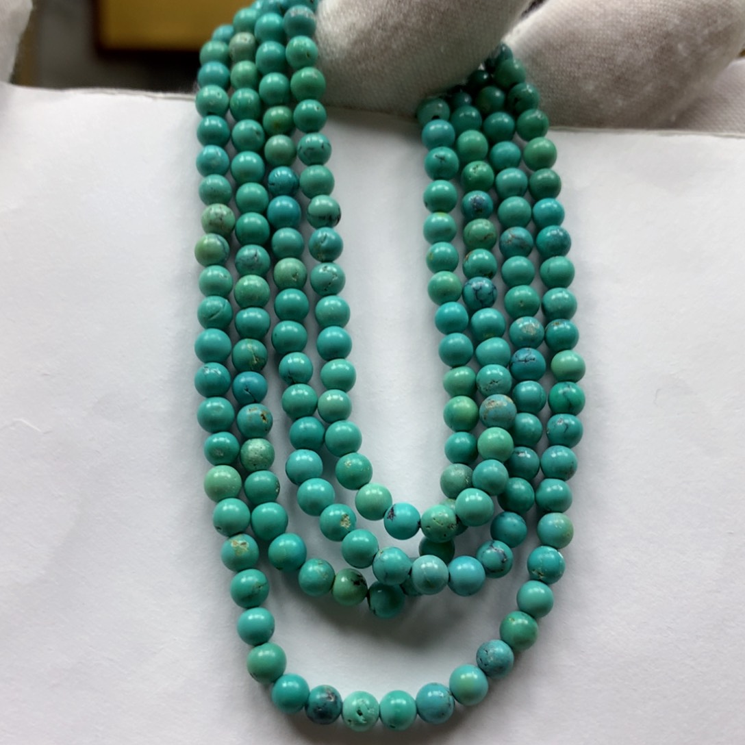 绿松石长链未镶嵌