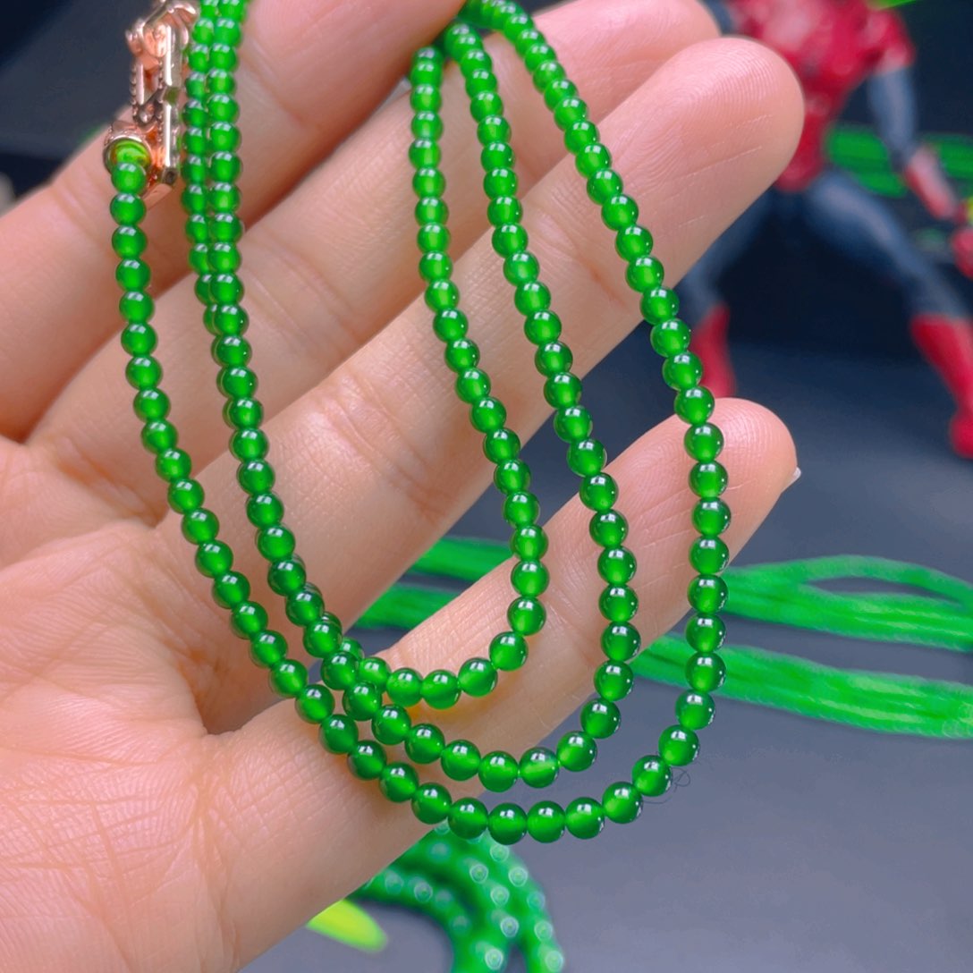 翡翠项链未镶嵌，1