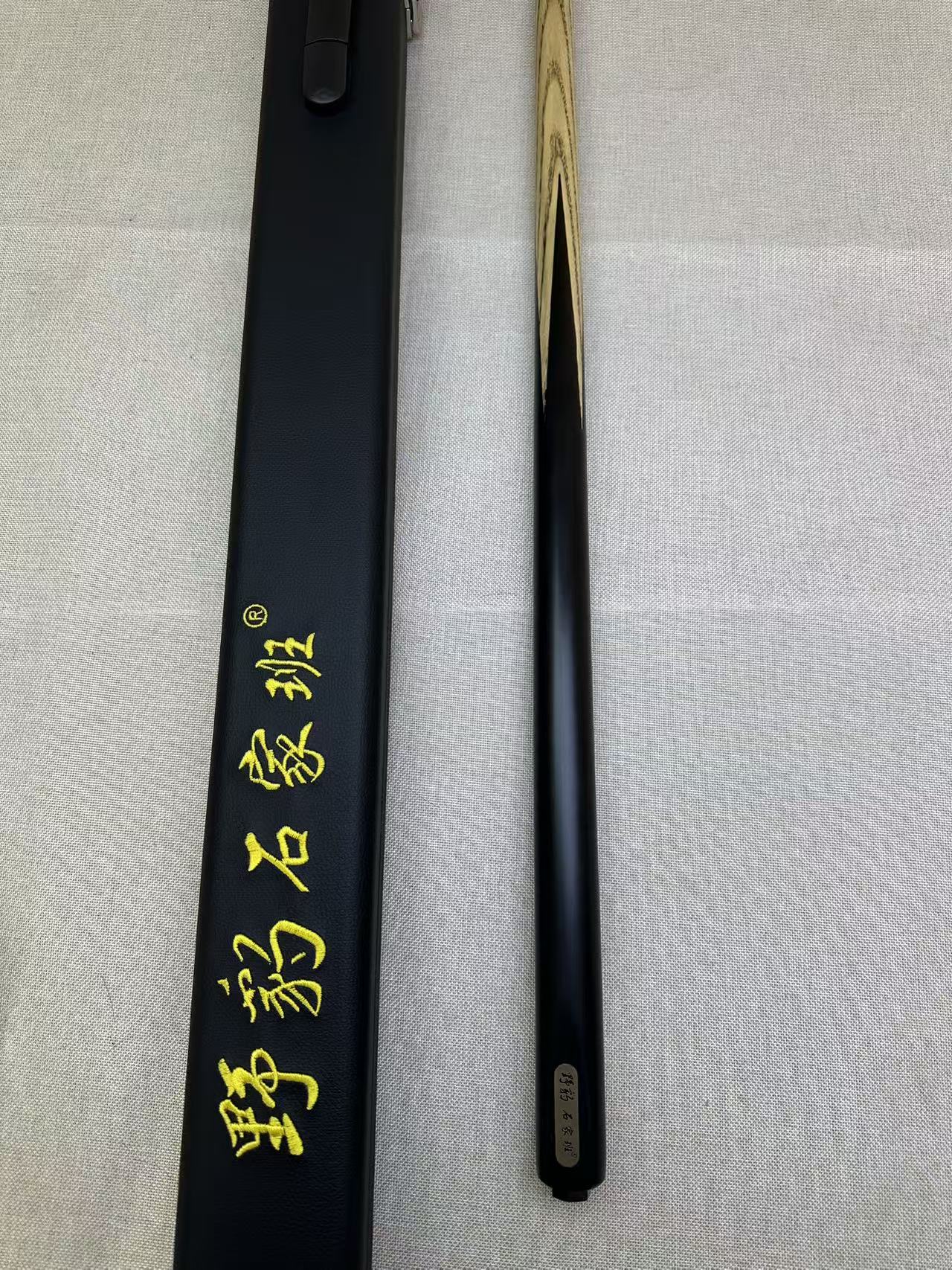 黑通小头杆中式八球九球斯诺克职业球杆