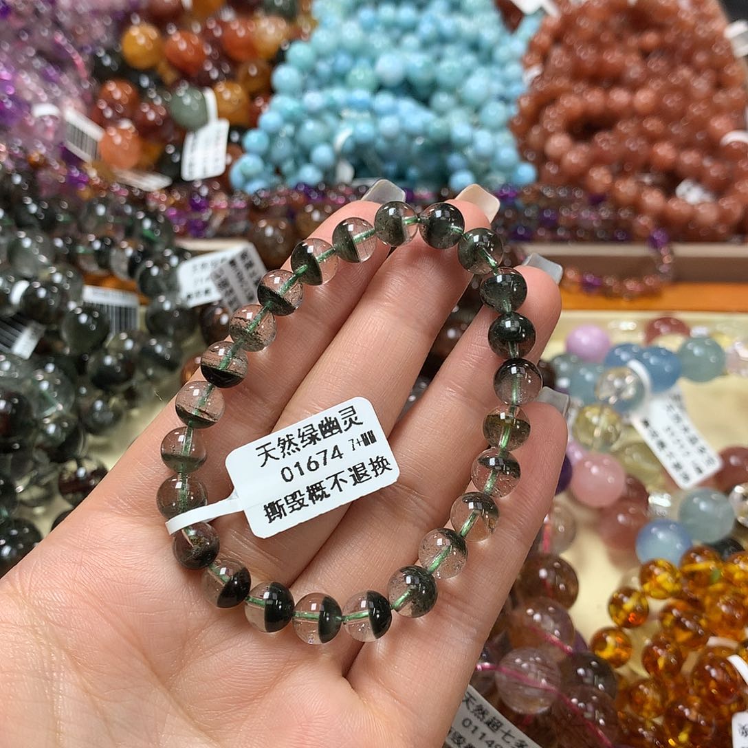 未镶嵌手链水晶，