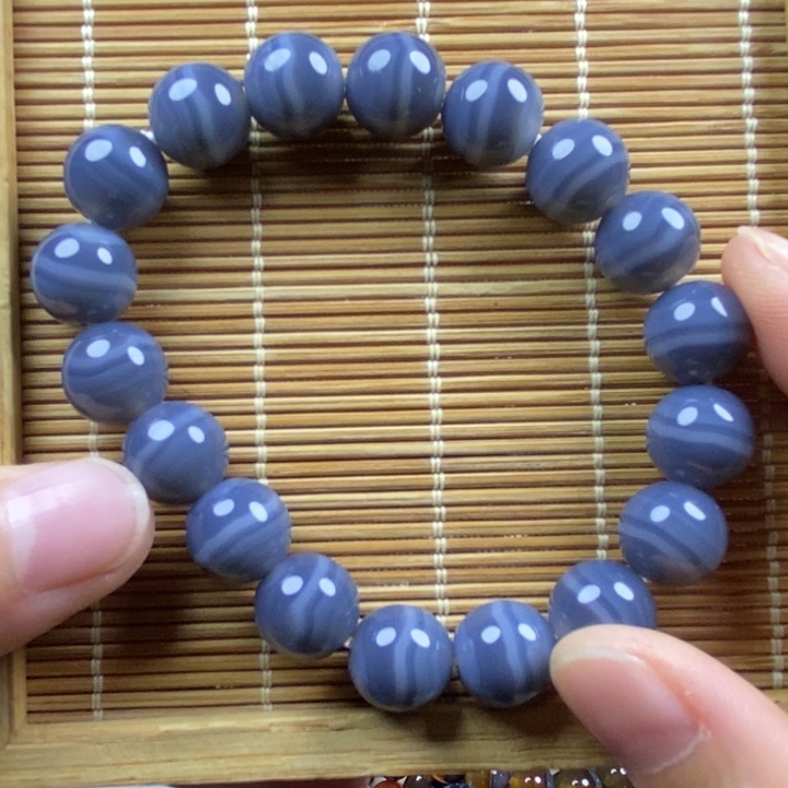 明***辰玛瑙/玉髓未镶嵌手链