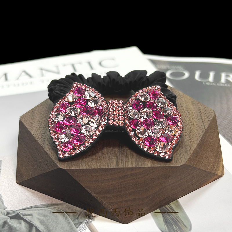 【LXX靓西西】9269 发圈轻奢满钻时尚减龄面膜发圈