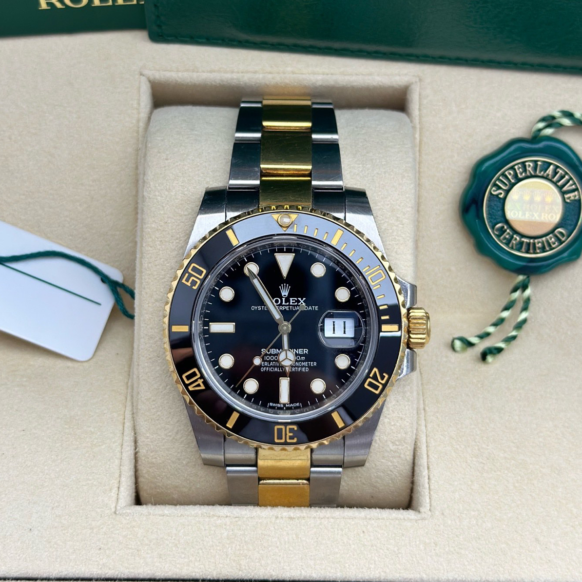 99新 Rolex/劳力士 劳力士/Rolex潜航者日历型116613自动机械机芯