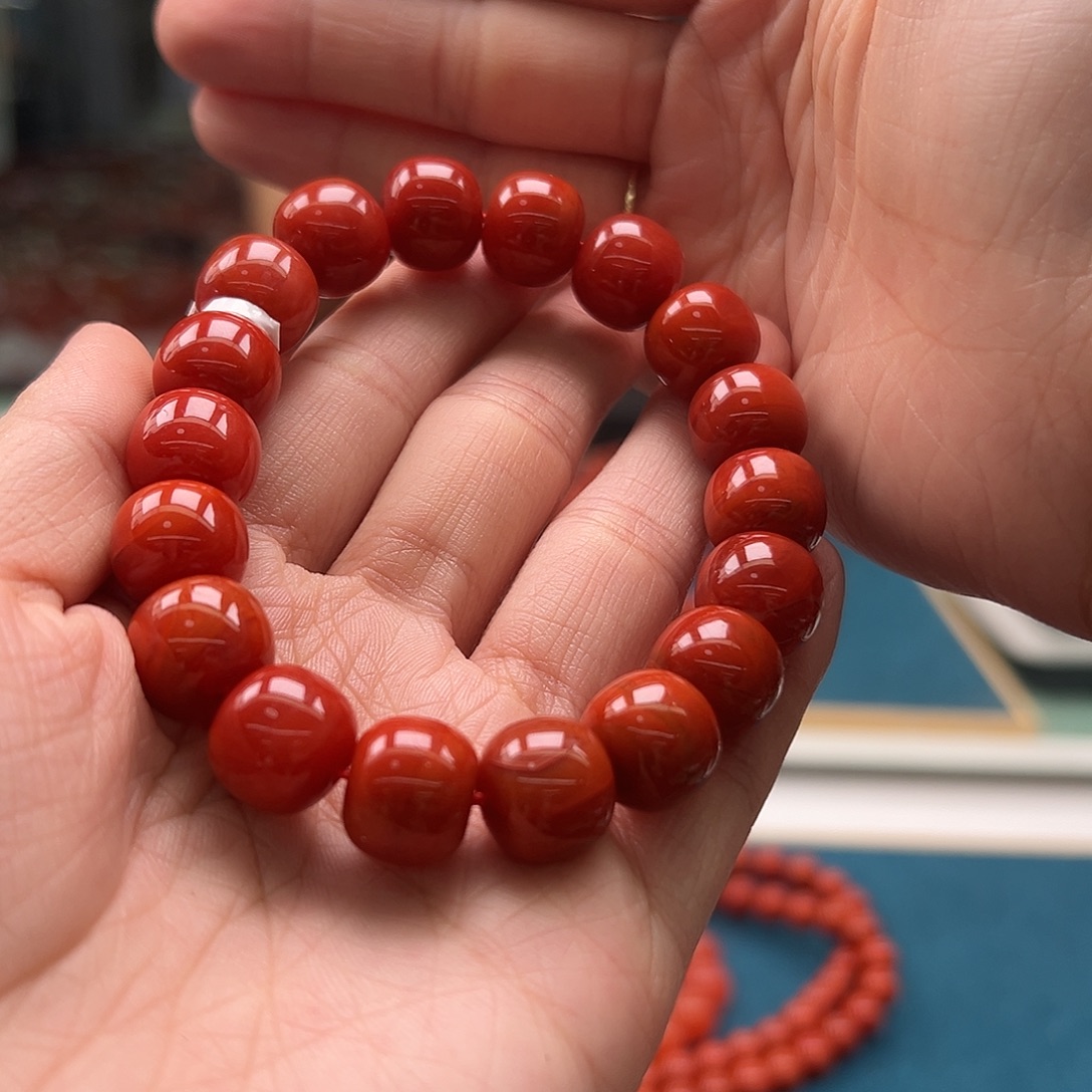 手链未镶嵌南红玛瑙