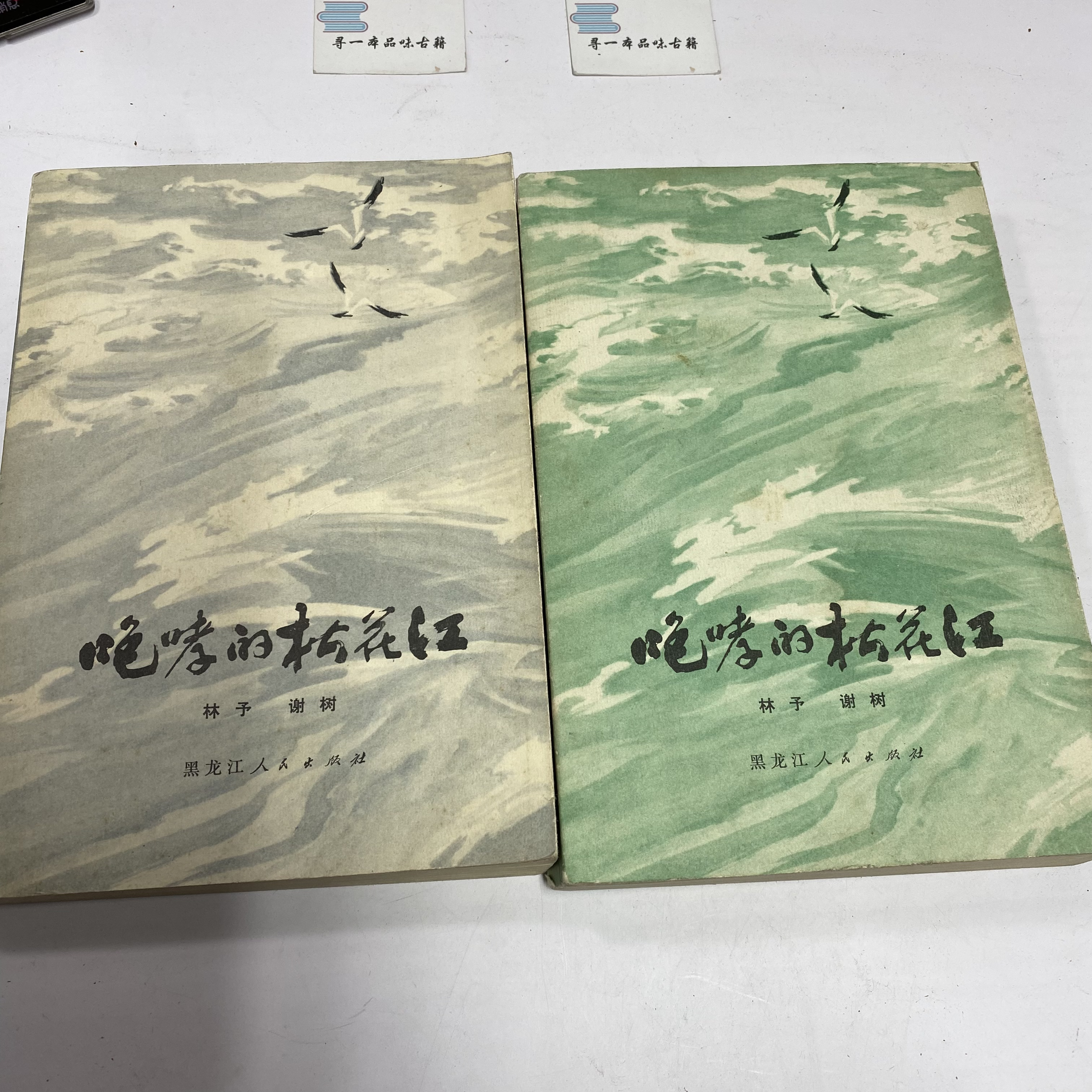 咆哮的松花江 上下 1975年版 黑龙江人民出版 A25