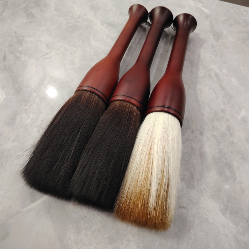 东北君轩加大号兼毫熊毫榜书抓笔 出峰14-16口径4.5-5.0 提匾横幅