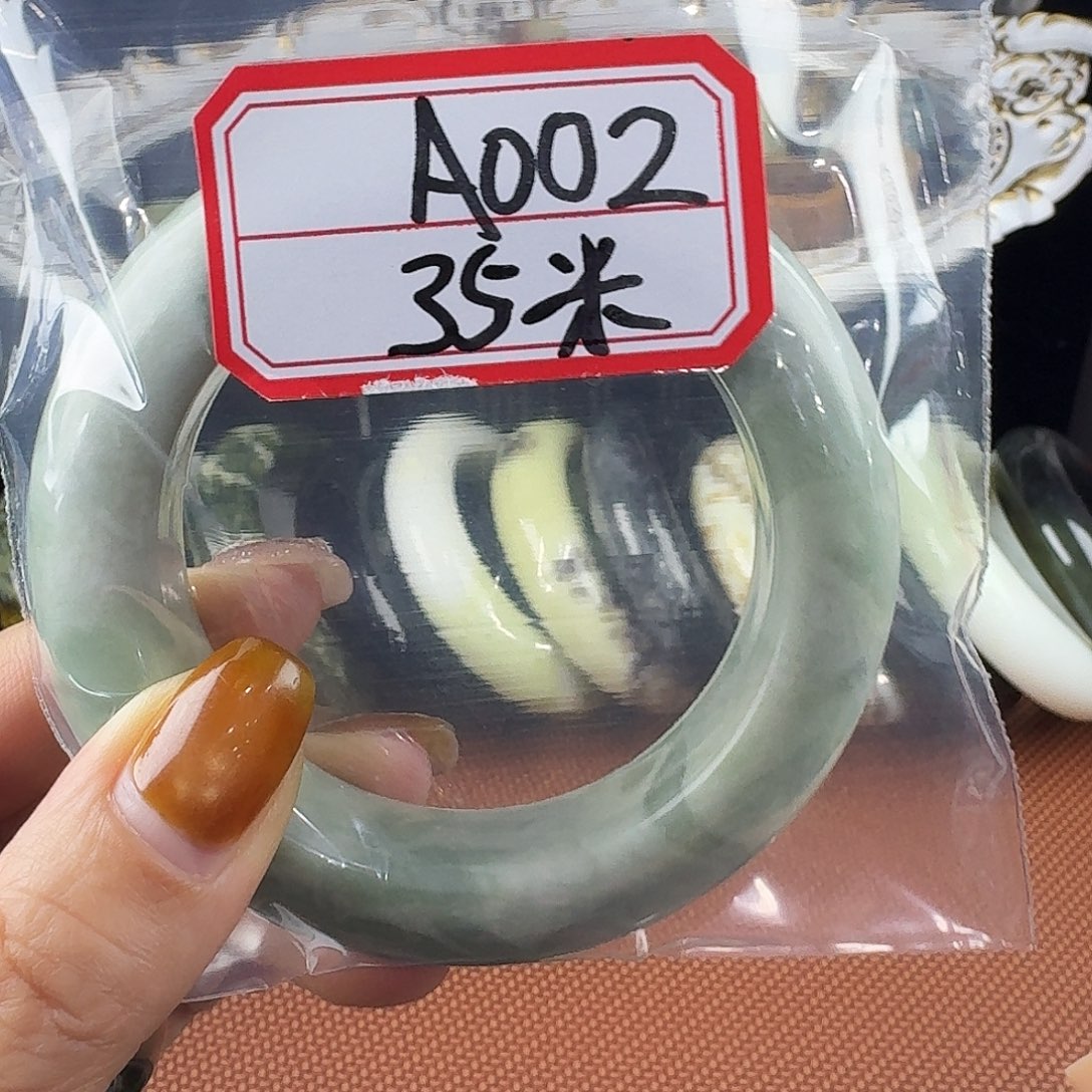 T****蛇纹石玉合金戒指
