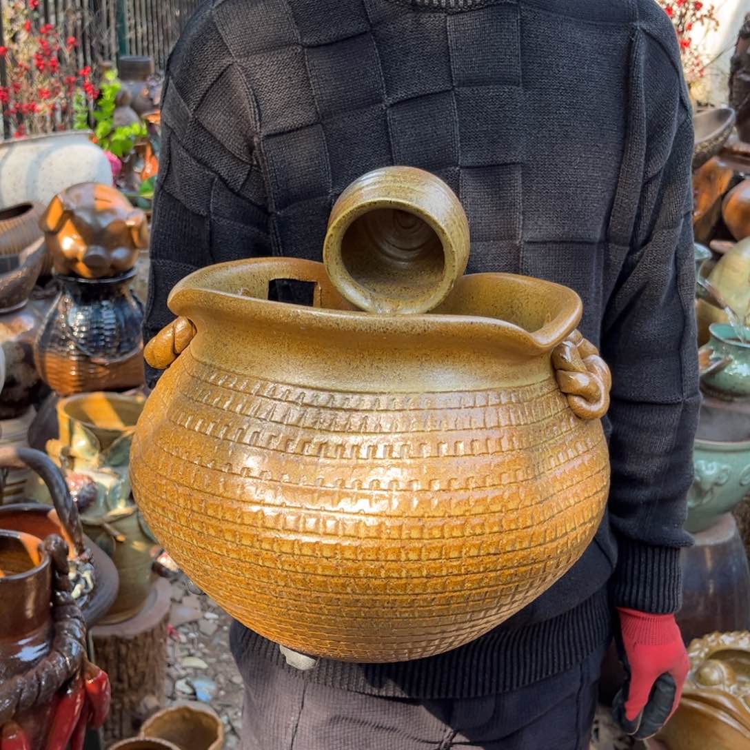 红陶高22口25无孔