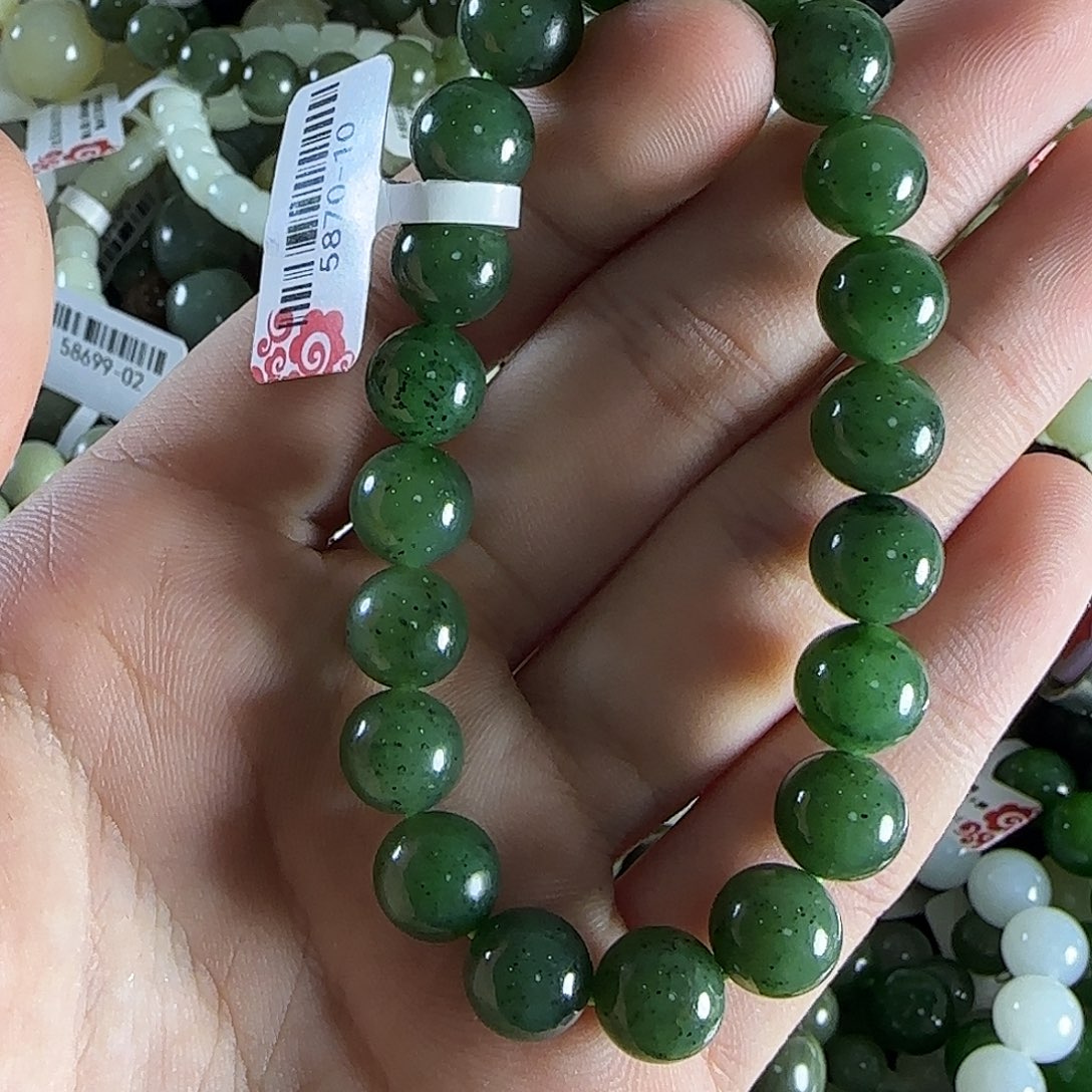 和田玉手链未镶嵌84