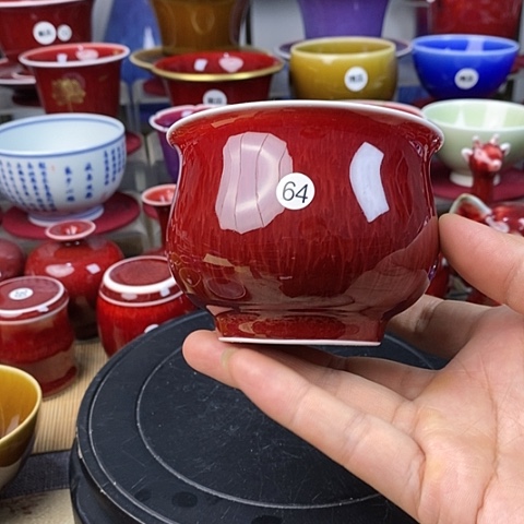 【闪购商品】景德镇名陶雅玩原矿郎红