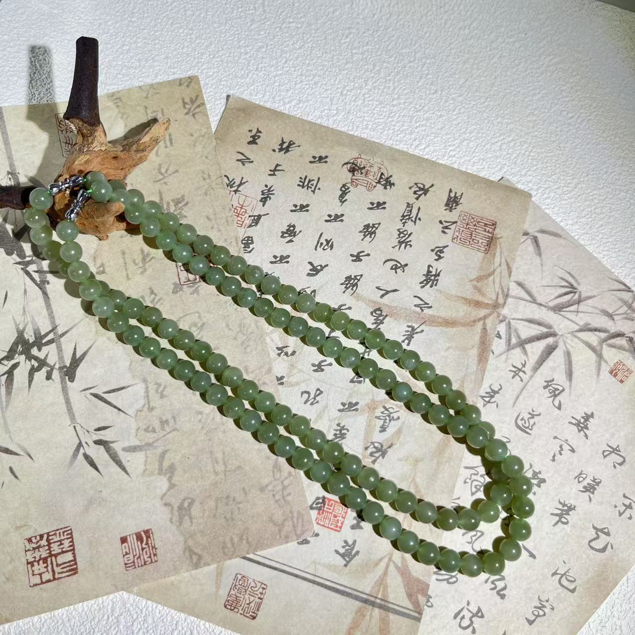 天然和田玉 温润优雅妈妈链 多样性发货拍一发一 H305
