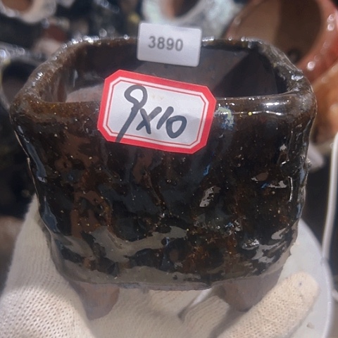 粗陶花盆手工花盆制作