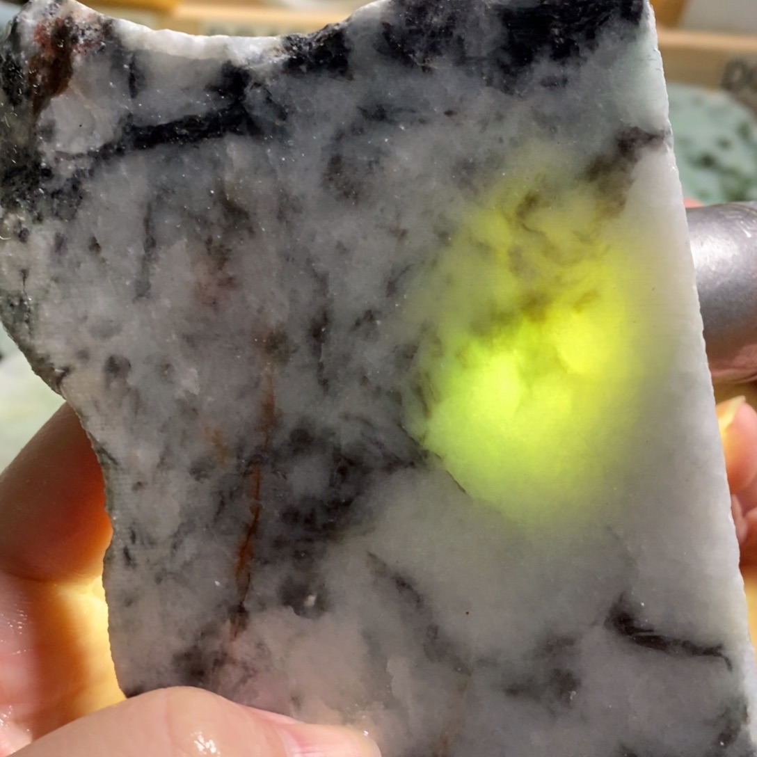 颈饰未镶嵌翡翠天然翡翠