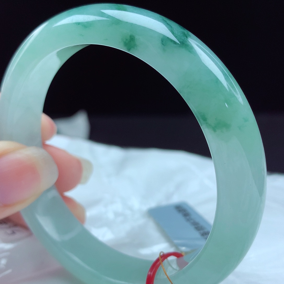 未镶嵌手镯翡翠113739，