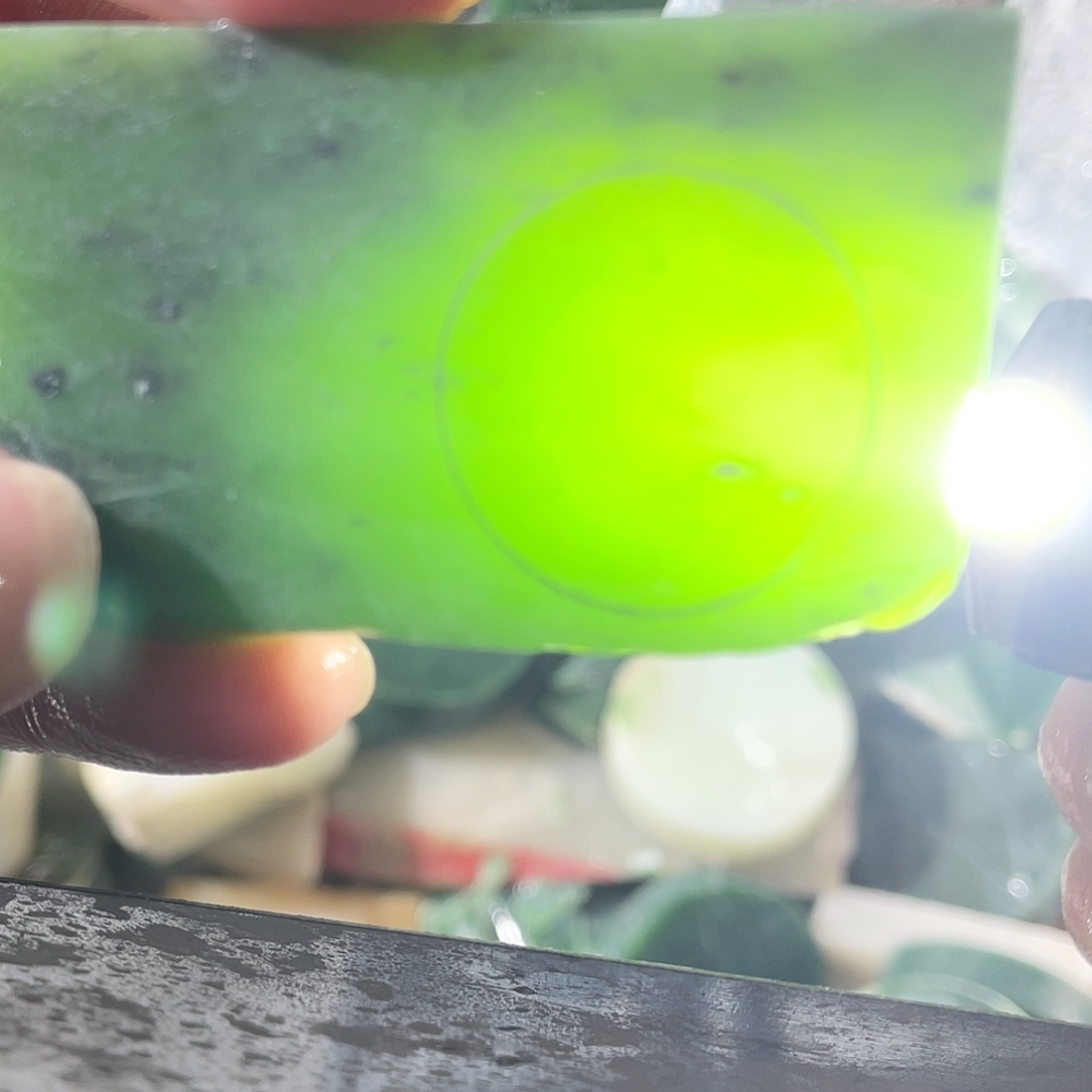 定制和田玉未镶嵌和田玉定制平安扣