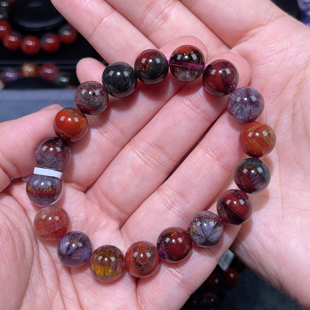 水晶极光多宝手链A11-191未镶嵌千*?