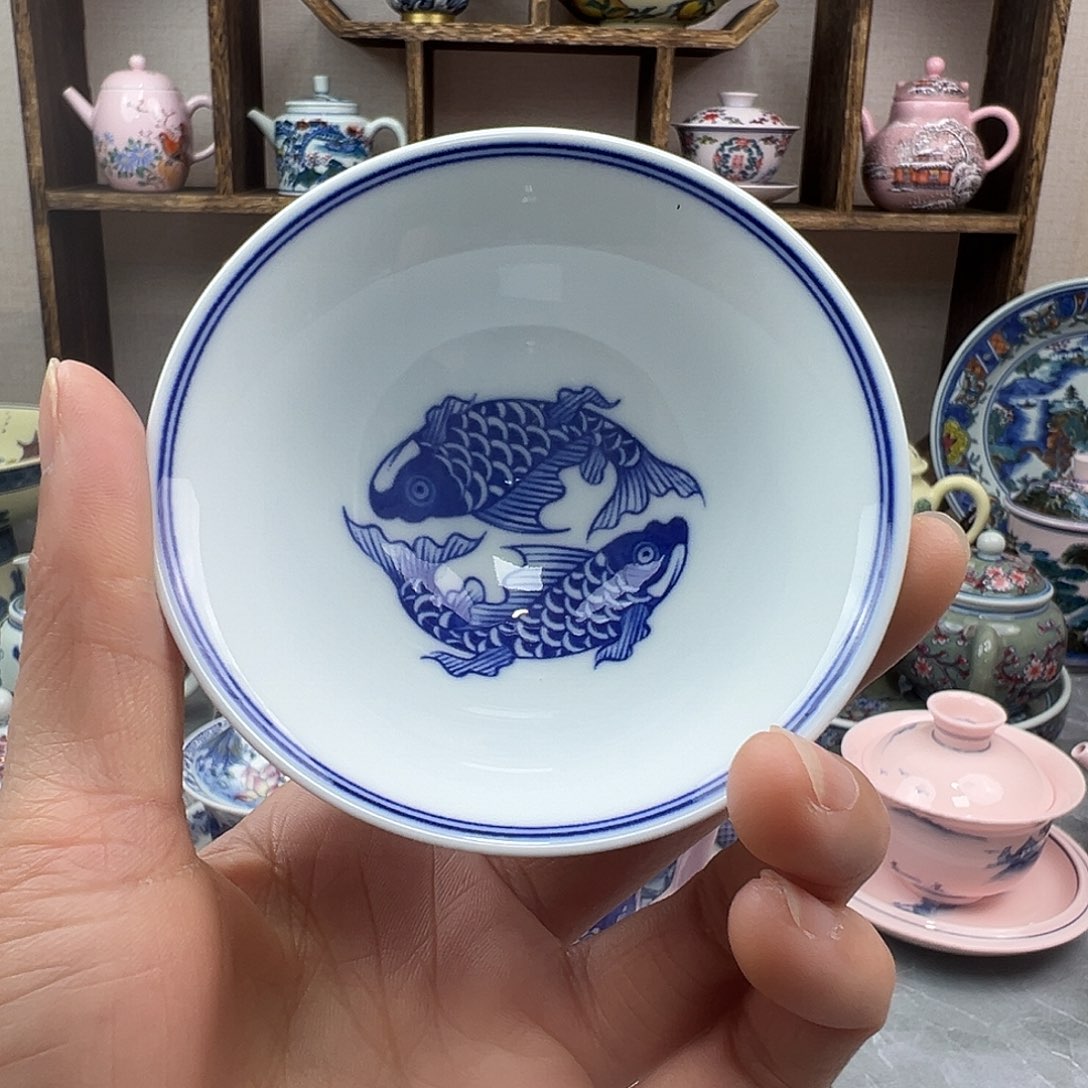 陶摆件景德镇陶瓷567老厂瓷2