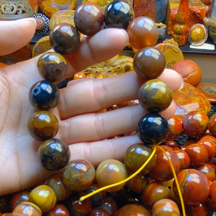 未镶嵌手链玛瑙/玉髓逗*