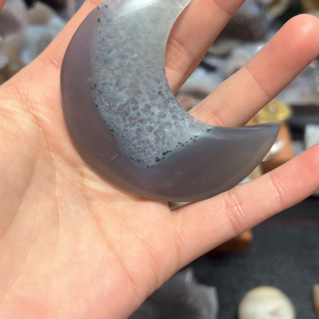 玛瑙/玉髓天然好运未镶嵌