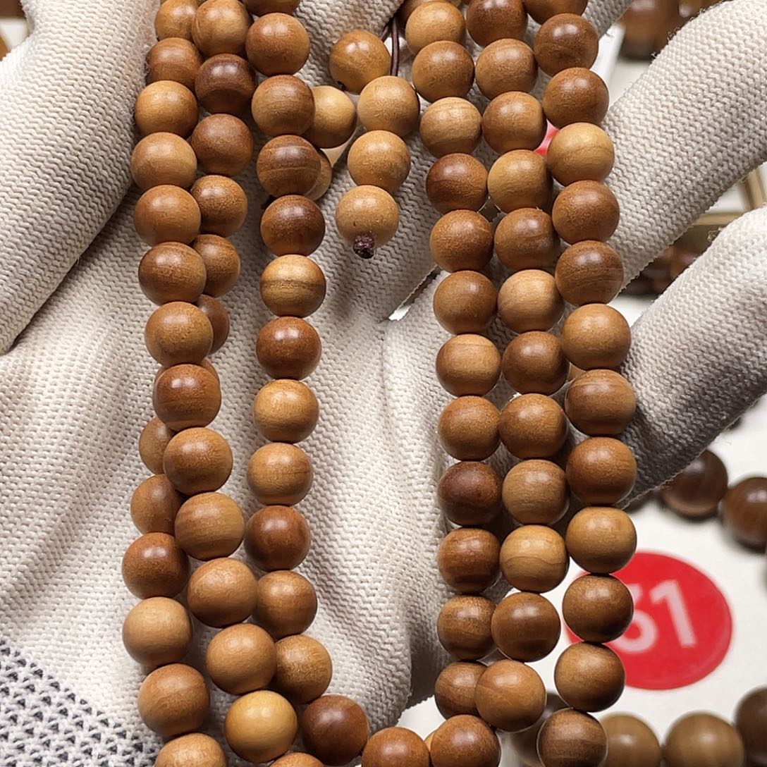 手串/手链檀香木老山檀香0.8～108横纹