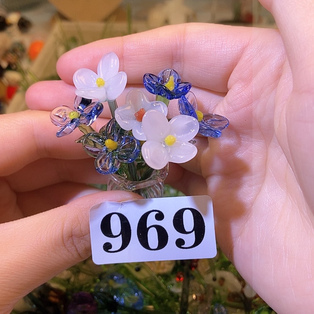 琉璃手工艺品969花瓶