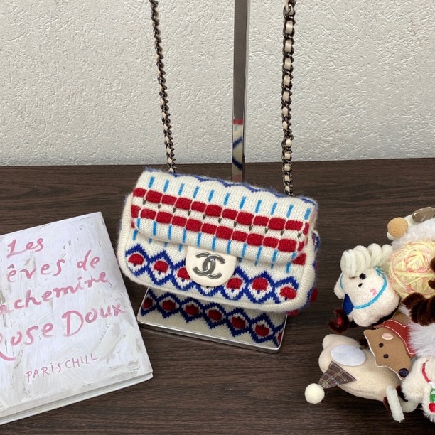 95新 Chanel/香奈儿 复古萨尔茨堡mini斜挎包底长15118746链条包