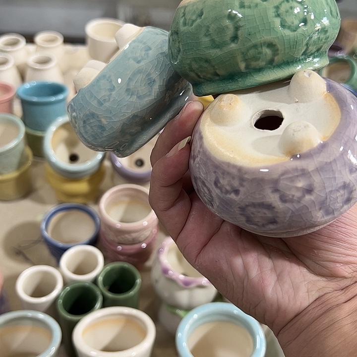 微瑕陶瓷花盆满9.9发