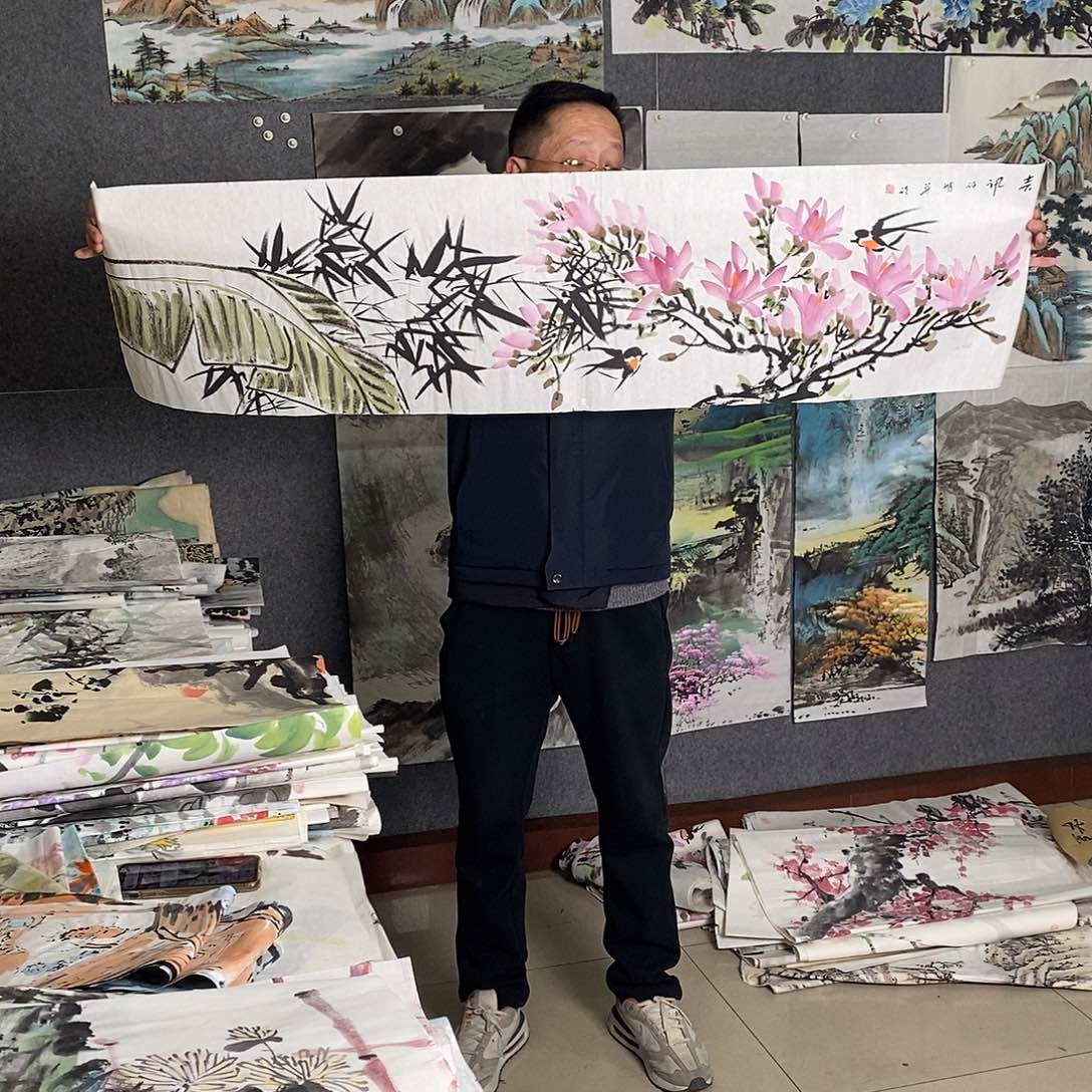 国画纯手绘手绘作品16