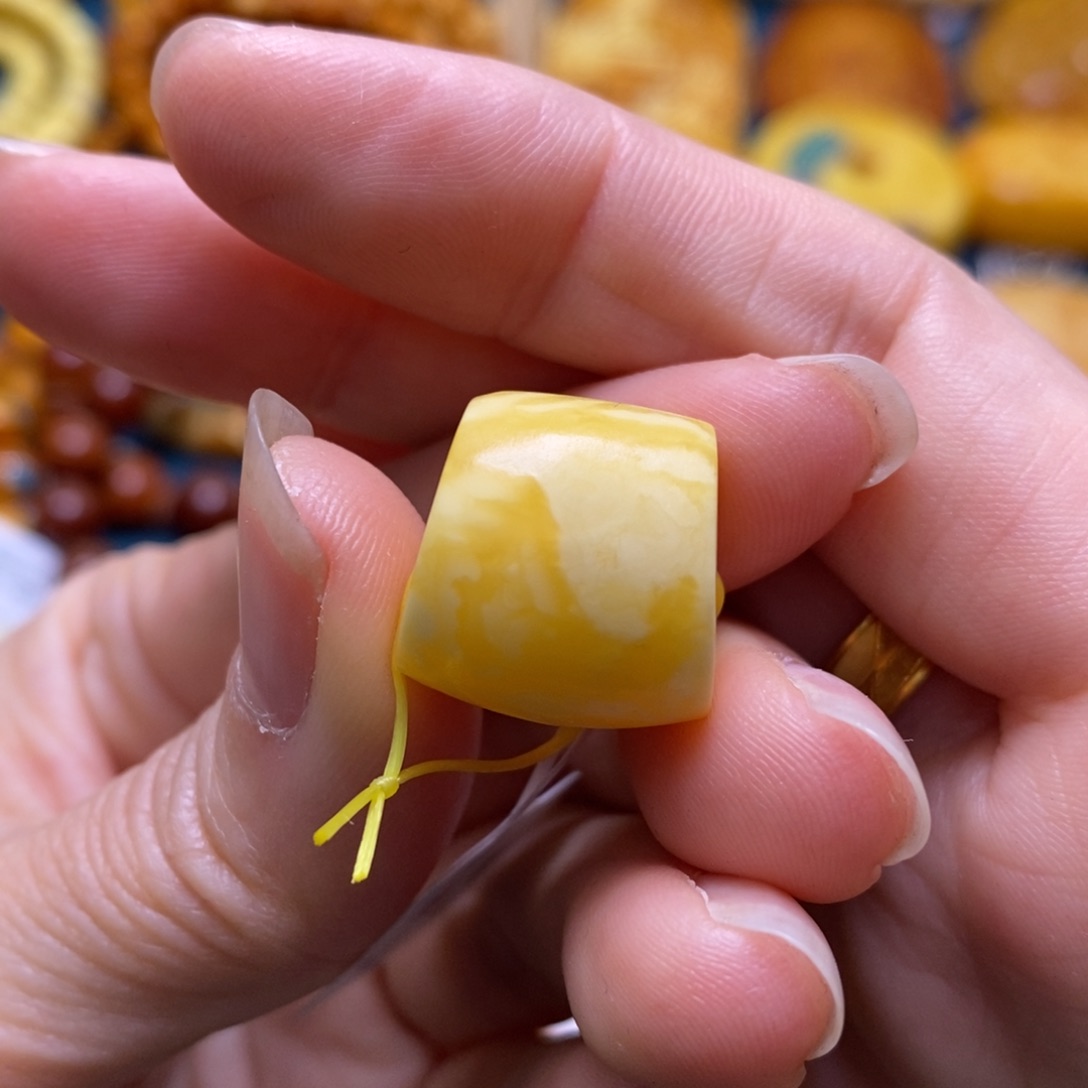 琥珀颈饰未镶嵌17加