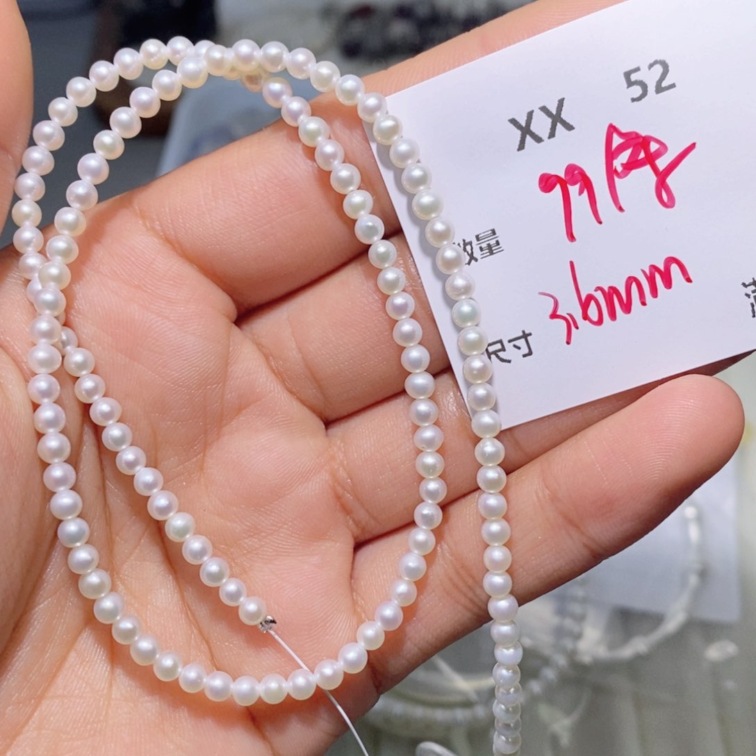 淡水珍珠珠宝奇石银S925镶嵌XX52