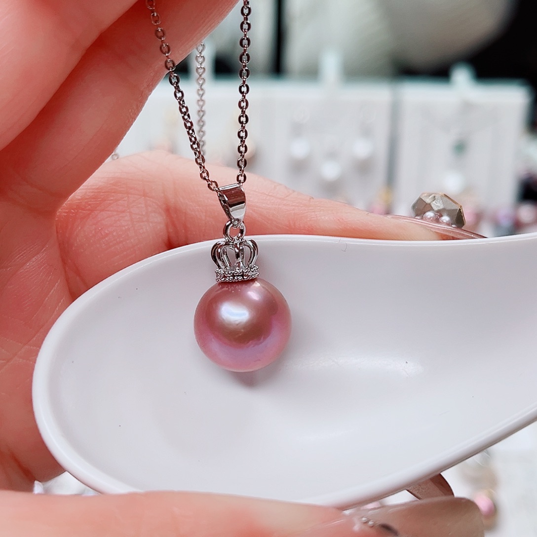 吊坠(赠链)淡水珍珠合金