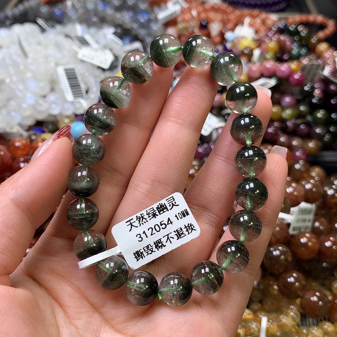 水晶手链未镶嵌，