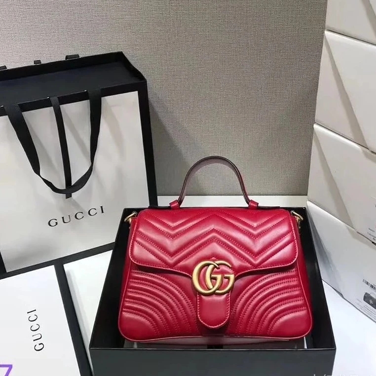 95新 GUCCI/古驰 Gucci红金马蒙邮差 25060145-03