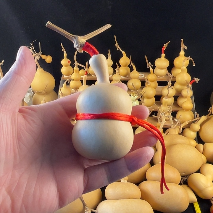 天然文玩胖墩小葫芦