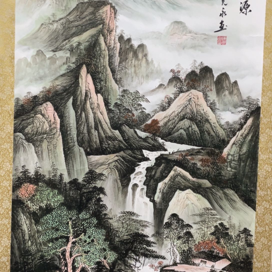 国画老师手笔手绘作品y
